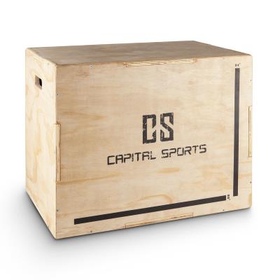 Capital Sports Shineater Plyo-box Jump Box 3 Hauteurs 20 24 30 Bois pour 135