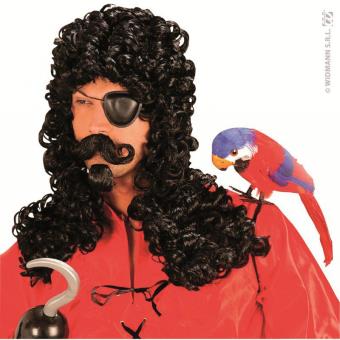 Perruque Pirate avec Bouc et moustaches, Acheter sur Fnac.com