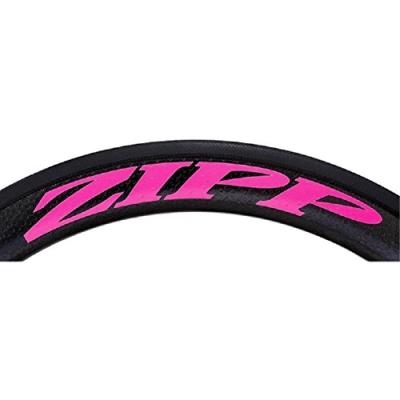 Zipp 202 700 C Logo Sans Bordure Pour Une Roue Complète (commande Spéciale) Vinyle-rose pour 38