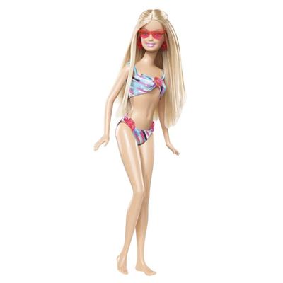 Mattel - Barbie  la plage Maillot Bleu pour 174