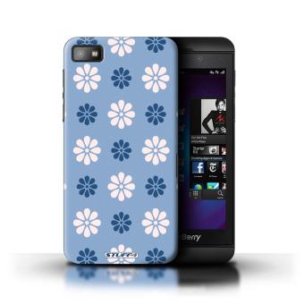 Coque de Stuff4 / Coque/Etui/Housse pour Blackberry Z10 / Bleue Design