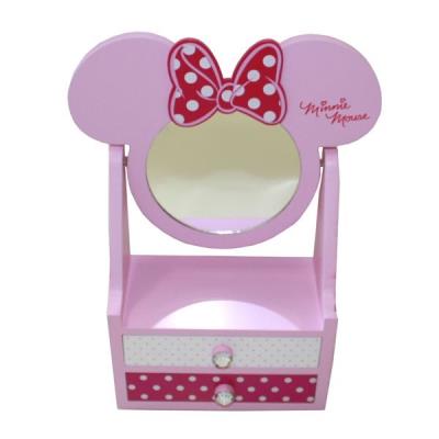 Disney Minnie:Petite commode en bois avec miroir pour 75