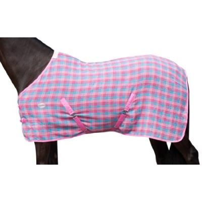 Loveson Couverture Pour Cheval Tissu Gaufré Multicolore Pink Red Baby Blue 4 Ft 3 Inch pour 47