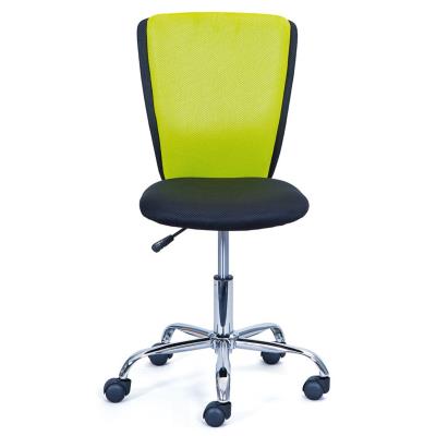 Chaise de bureau enfant coloris noir/vert, 41 x 51 x 86-98 cm -PEGANE- pour 98
