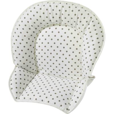 Coussin de chaise tissu pois pour 28