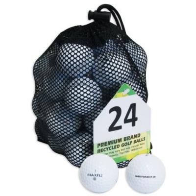 Second Chance Maxfli 24 Balles De Golf De Récupération Qualité Supérieure Grade A pour 47