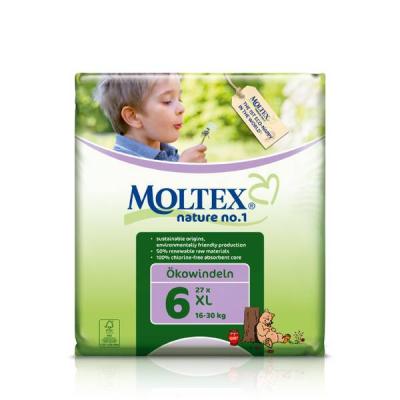 Moltex - Couches bio Moltex XL 16/30 kg pour 19