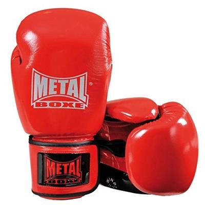 Metal Boxe Mb221 Gants De Boxe Rouge 12 Oz pour 55