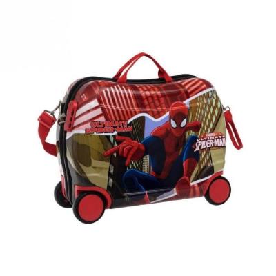 Spiderman valise trolley 4 roues 50 cm noir pour 98