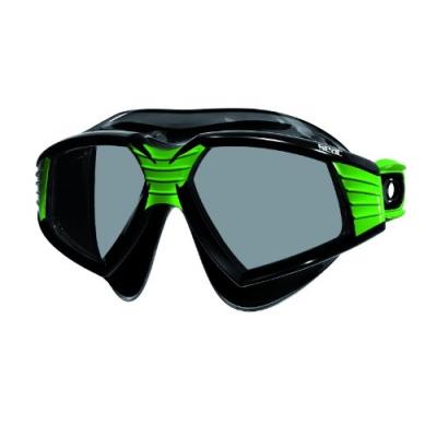 Seac Sonic Masque De Natation Noir Vert pour 50