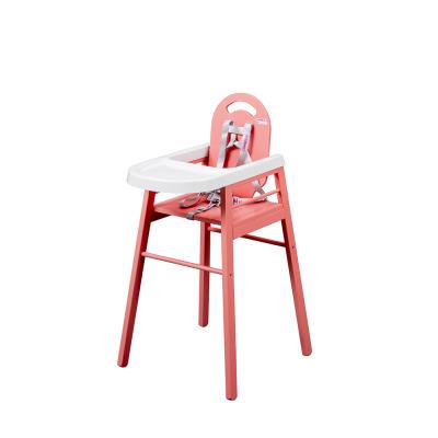 Chaise en bois bb rose fille de qualit tablette lavable pour 119