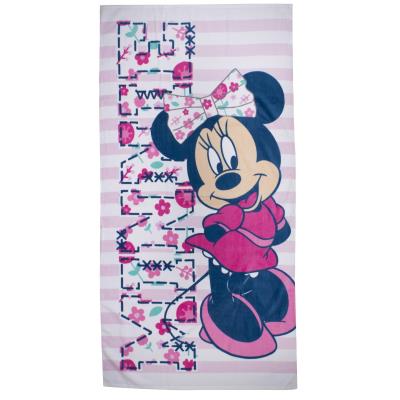 Serviette de bain Minnie Mouse Varsity Disney pour 20