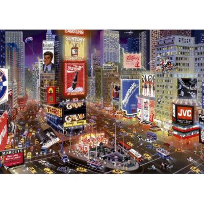 Educa borras - 16325 - puzzle classique - times square - new york - 8000 pices pour 78