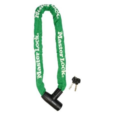 Master Lock Chaine En Acier Serrure À Clé Intégrée Vert 90 Cm pour 40