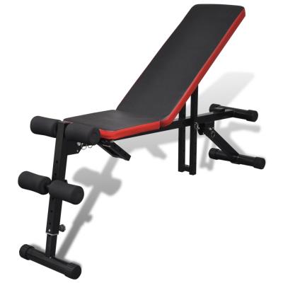 Banc De Musculation Multipositions Réglable Sport Fitness Musculation 0702051 pour 90