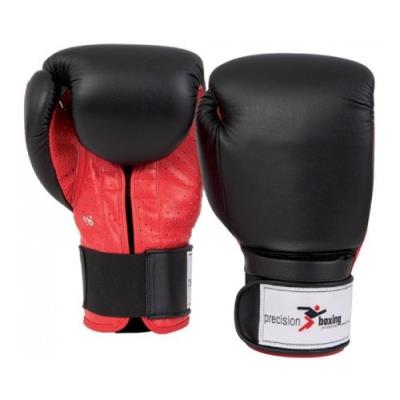 Precision Trb005sbb Training Gants De Boxe Pour Entrainement Homme Noir Rouge 16 Oz pour 50