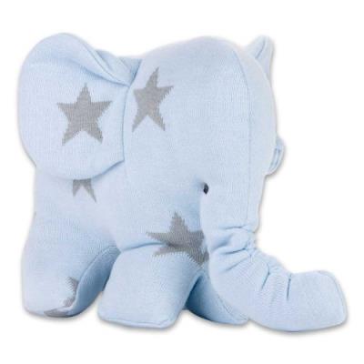 Babys only peluche star elephantou llphant bleu ciel et gris (25 cm) - bleu clair pour 99