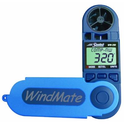 Speedtech Windmate Wm-200 Station Météo Portable Anémomètre A Main (vitesse Et La Direction Du Vent) Bleu pour 151