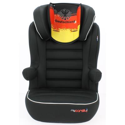 Sige auto ISOFIX DEUTSCHLAND Groupe 2/3 de 15  36kg - Fabrication 100% Franaise - 3 toiles Test TCS - Protections latrales - Cale tte rembourr et ajustable - Accoudoirs relevables pour 85