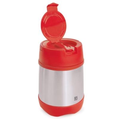 Iris Thermo Double Paroi Avec Cuillère Et Anse Rouge 500 Ml pour 48