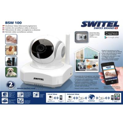 Switel - Centrale de surveillance bb avec Camra IP BSW100 IZOOM pour 70