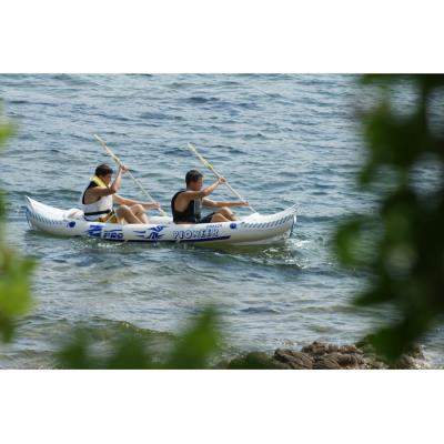 Kayak Gonflable 2 Personnes Blanc/gris Pioneer Pio340 Zpro pour 240