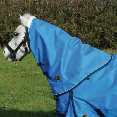 Mark Todd Chemise De Pluie Légère Avec Col Pour Poney Bleu Océan Taille Unique pour 57