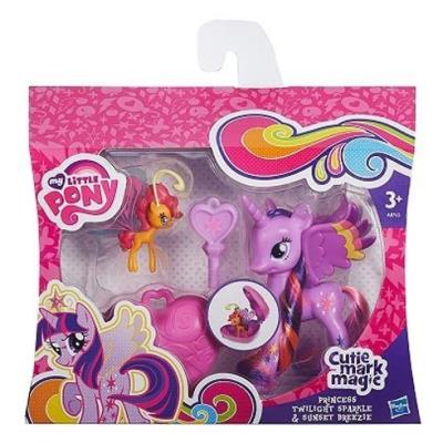 My liittle pony - a8743 - poney princess twilight sparkler + sunset breezie pour 20