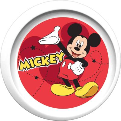 Assiette plate Mickey 22 cm en polyproylne 5061138 - Trudeau pour 4