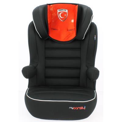 Sige auto ISOFIX TURKIYE Groupe 2/3 de 15  36kg - Fabrication 100% Franaise - 3 toiles Test TCS - Protections latrales - Cale tte rembourr et ajustable - Accoudoirs relevables pour 85