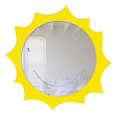 mungai mirrors miroir acrylique soleil heureux 45 cm pour 58