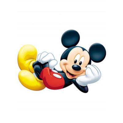 Tapis enfant - Mickey - rouge 50x80 cm en Polypropylne pour 22