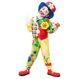 Déguisement clown enfant 7 9 ans (combinaison, chapeau) Fnac.com