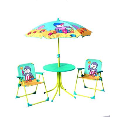 Fun House Tchoupi Set De Jardin 1 Table Ronde + 2 Chaises + 1 Parasol Taille 37 X 25 X 27, 46 X Diamètre 46, 1,25 X Diamètre pour 59