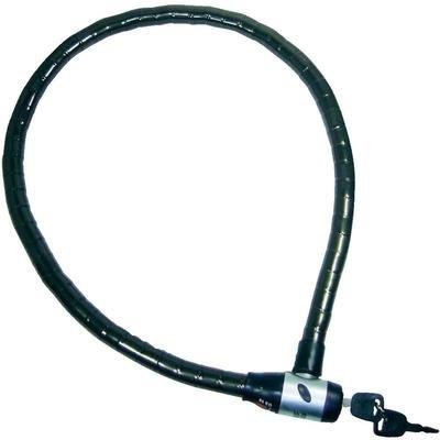 Point 12023300 Chaîne Cadenas Noir 120 Cm pour 37