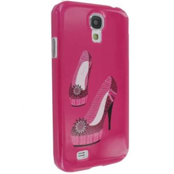 votre Coque à motif Escarpin fond rose collection Domini