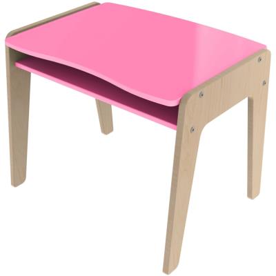Bureau enfant en bois rose, 46 x 63 x 51 cm -PEGANE- pour 171