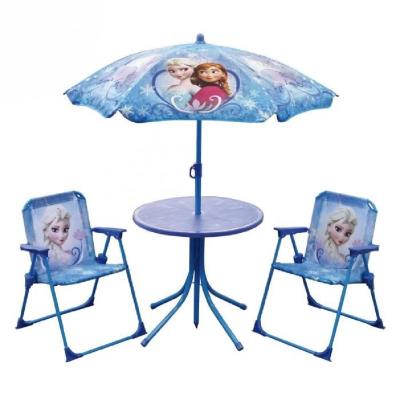 Fun House Reine Des Neiges Set De Jardin (table + 2 Chaises + 1 Parasol) pour 59