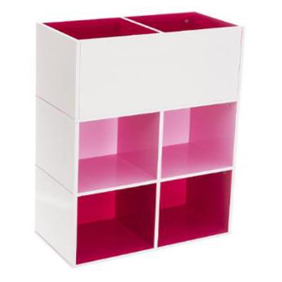 Meuble cube Bancs de rangement pour enfant, L 54 x P 27 x H 81 cm -PEGANE- pour 81