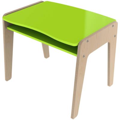Bureau en bois pour enfants Vert, 46 x 63 x 51 cm -PEGANE- pour 170