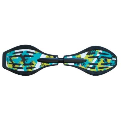 Streetsurfing The Wave Swell Seeker Waveboard Vert Blanc pour 72