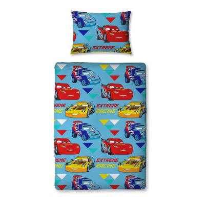 Pack literie Disney Cars Champ : Couette + Housse & Oreiller + Taie pour 45