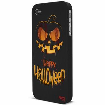 Coque Rubber citrouille Halloween s&eacute;rie iPhone iPhone 4/4s Fnac.com