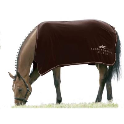 Schockemöhle 1730-00003 Sports First Class Logo Couverture Cheval Chocolat 135 Cm pour 103