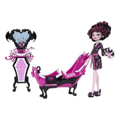 Mattel - Monster High - Draculaura et son salon de beaut pour 58