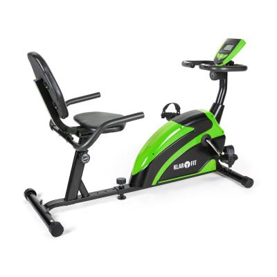 Klarfit Relaxbike 5g Vélo Dossier Ergomètre 100kg Max -vert/noir pour 225