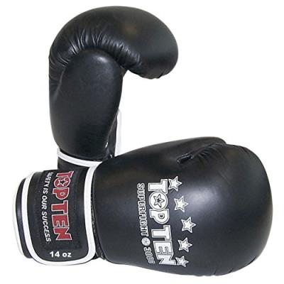 Top Ten Gants De Boxe Pour Adulte Superfight 14 Oz Noir - Noir pour 103