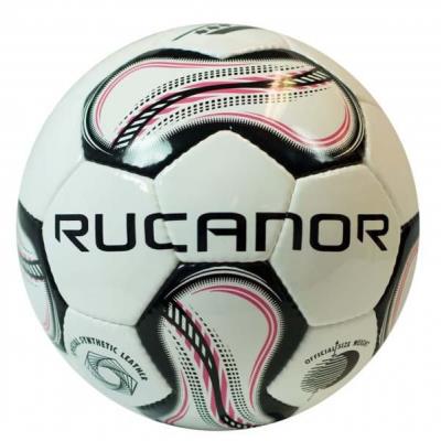 Rucanor Curl Ballon Dentrainement De Football Blanc Noir Rose 5 pour 40