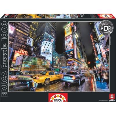 Educa borras - 15525 - puzzle adulte - times square - new york - 1000 pices pour 16