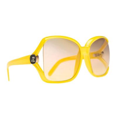 Lunettes De Soleil Von Zipper Dharma - Yellow / Grey Gradient pour 59